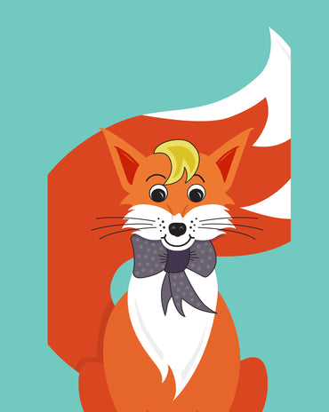 Kids Fox Gift Tags