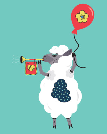 Kids Lamb Gift Tags