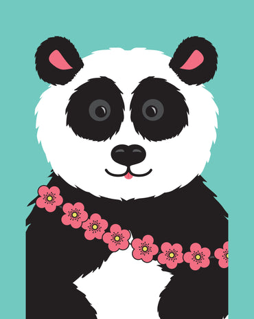 Kids Panda Gift Tags