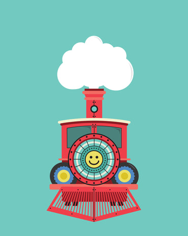 Kids Train Gift Tags