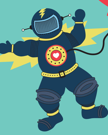 Kids Space Explorer Birthday Invitation – 6 colourways